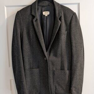 Wilfred Wool Blend Dark Grey Blazer